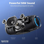 Altavoz Bluetooth Tronsmart Mirtune S100 50W IPX7 Negro