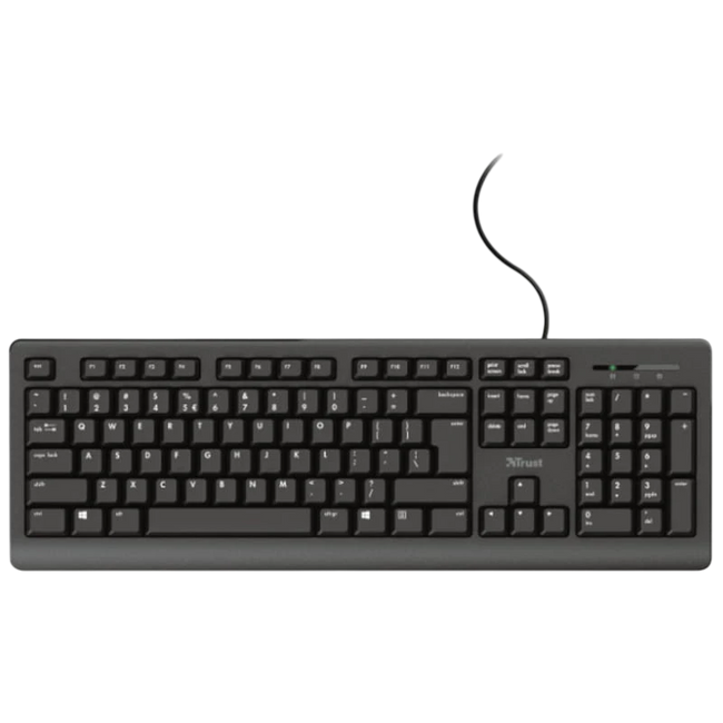 Teclado Membrana Portugués Trust Primo USB Hover Image