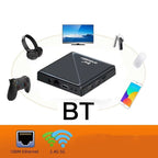 TV98 ATV Pro 8K H313 2GB/16GB Wifi Dual Android 14 Negro - Android TV