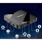 TV98 ATV W2 8K S905W2 2GB/16GB Wifi Dual Android 14 Negro - Android TV