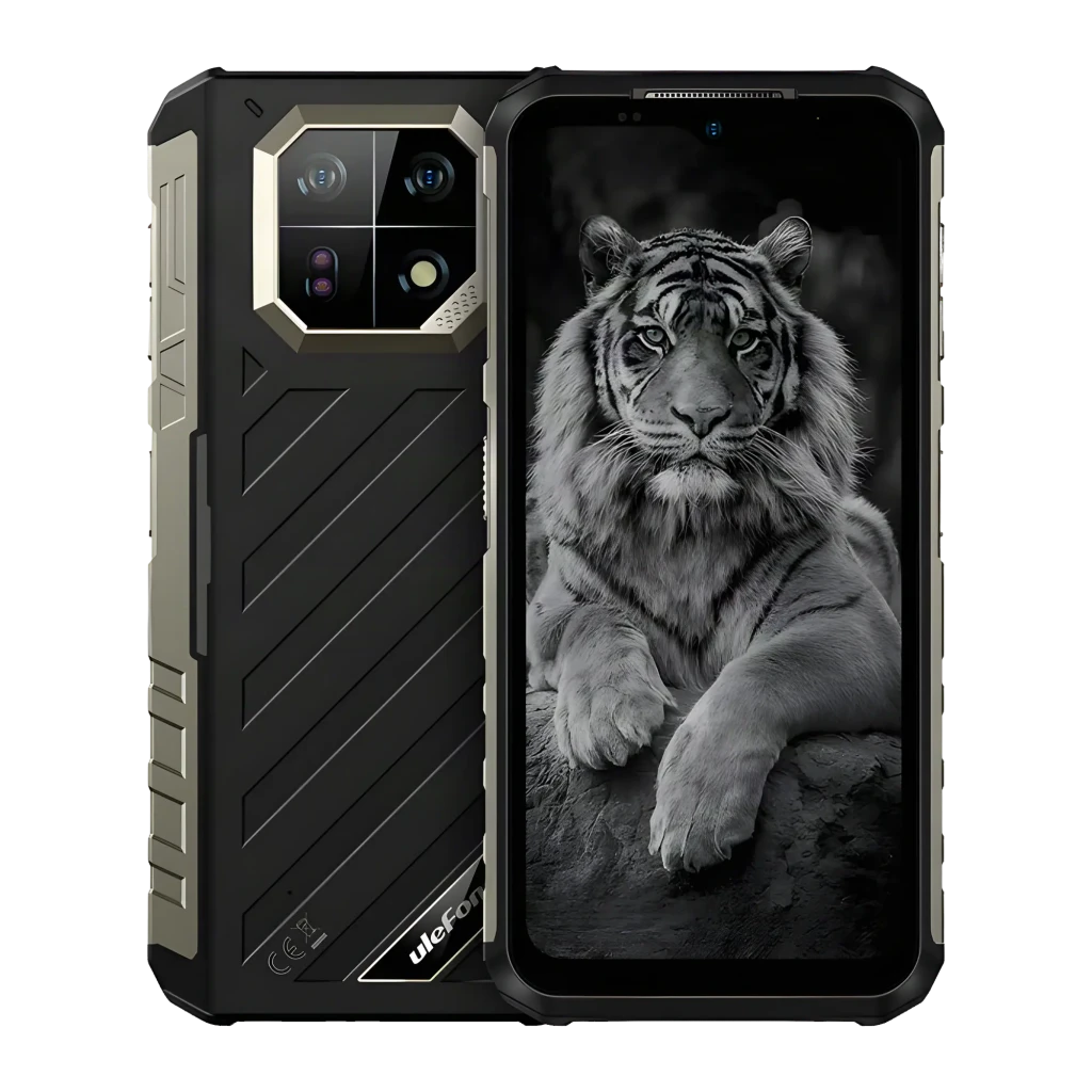 Ulefone Armor 22 Pro 8GB/128GB Negro Rugged con visión nocturna IP68/IP69K 6,58 pulgadas IPS 120Hz 64MP 6600mAh 33W NFC