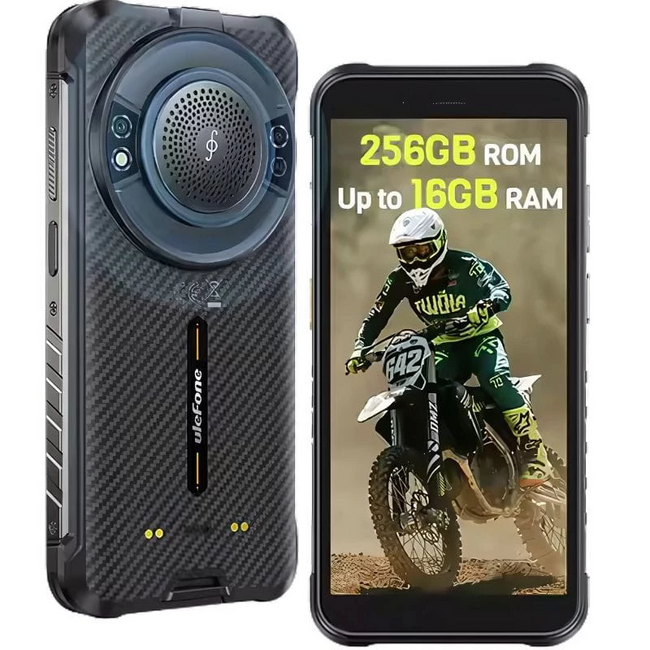 Ulefone RugKing 4G 8GB/256GB Negro Rugged Hover Image