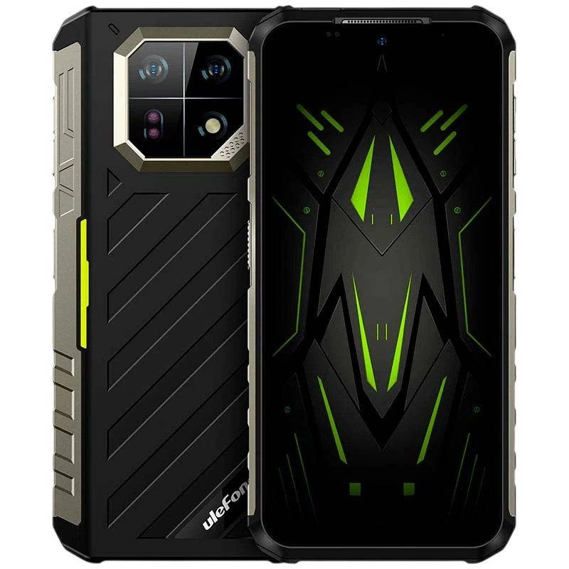 Ulefone Armor 22 8GB/256GB Verde Rugged IP68/IP69K 6,58 pulgadas IPS 120Hz 64MP 6600mAh 33W NFC