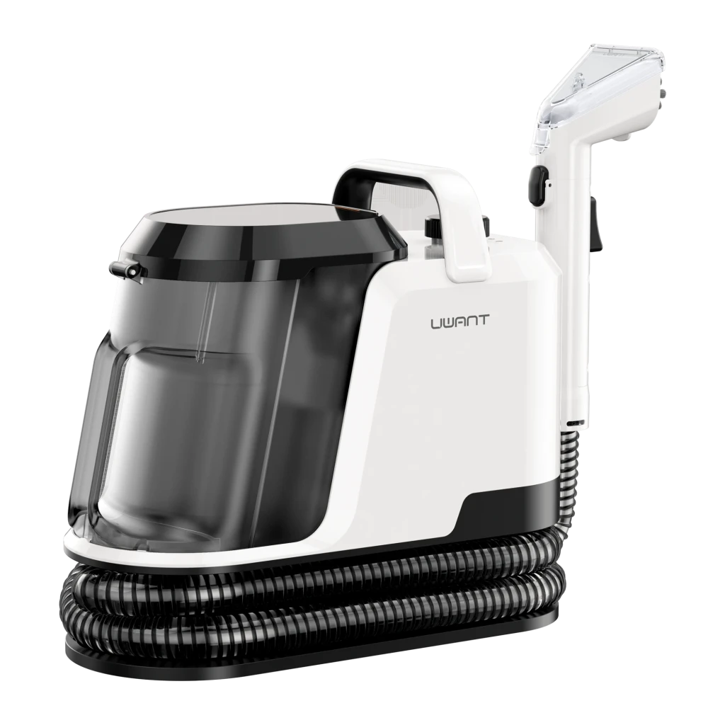 Uwant Y100 Aspiradora de Agua Tapiceria, 600W 18 kPa, Doble Depósito 1.2L y Autolimpieza