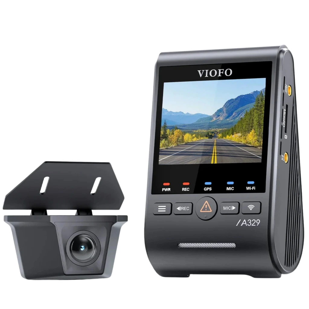 VIOFO A329SW 2CH 4K Delantera + 2K Waterproof Rear Cam - DashCam