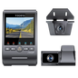 VIOFO A329TW 3CH: Dash Cam Triple con 4K, Teleobjetivo y Cámara Exterior IP67