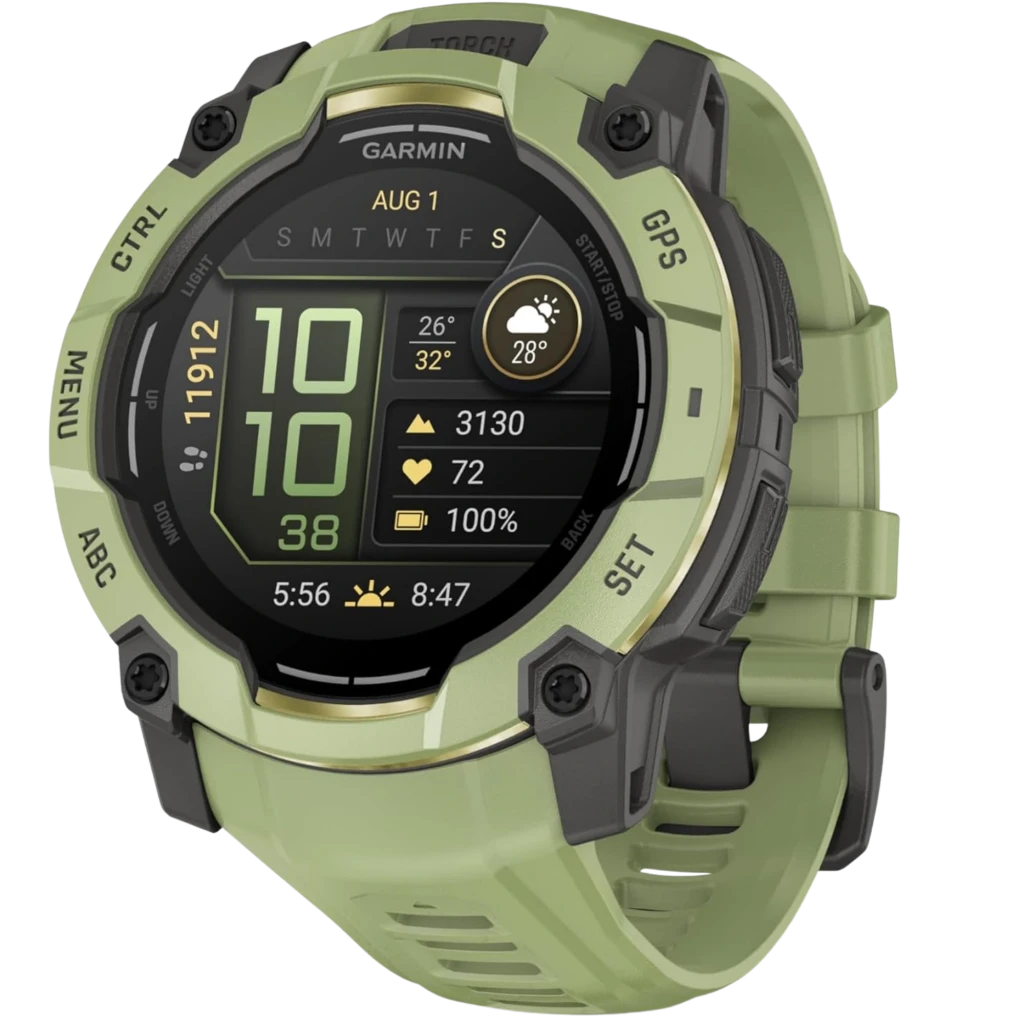 Instinct 3,50mm,AMOLED,Fern Green/Gray, Fern Green Band, WW