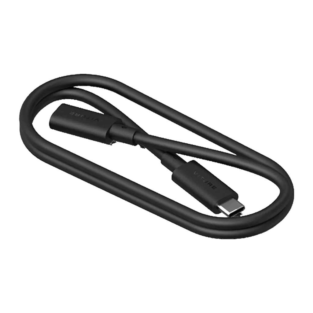 VITURE (USB 3.2 Gen1) USB-C male to USB-C female extender (black) 50 cm