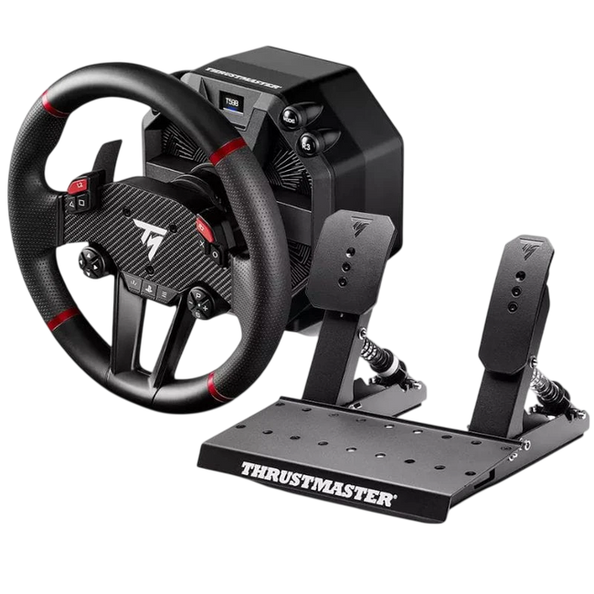 Thrustmaster T598 PS5/PS4/PC Volante de Simulación con pedalera Hover Image