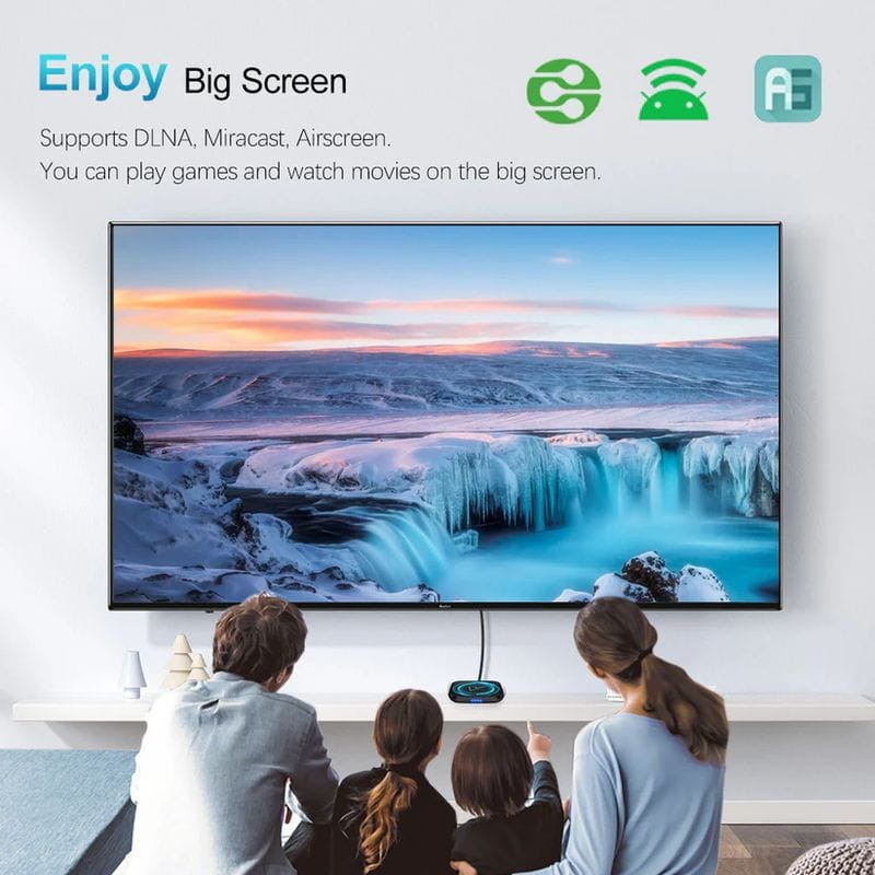 Vontar H618 4GB/64GB 4K Android 12.0 - Android TV