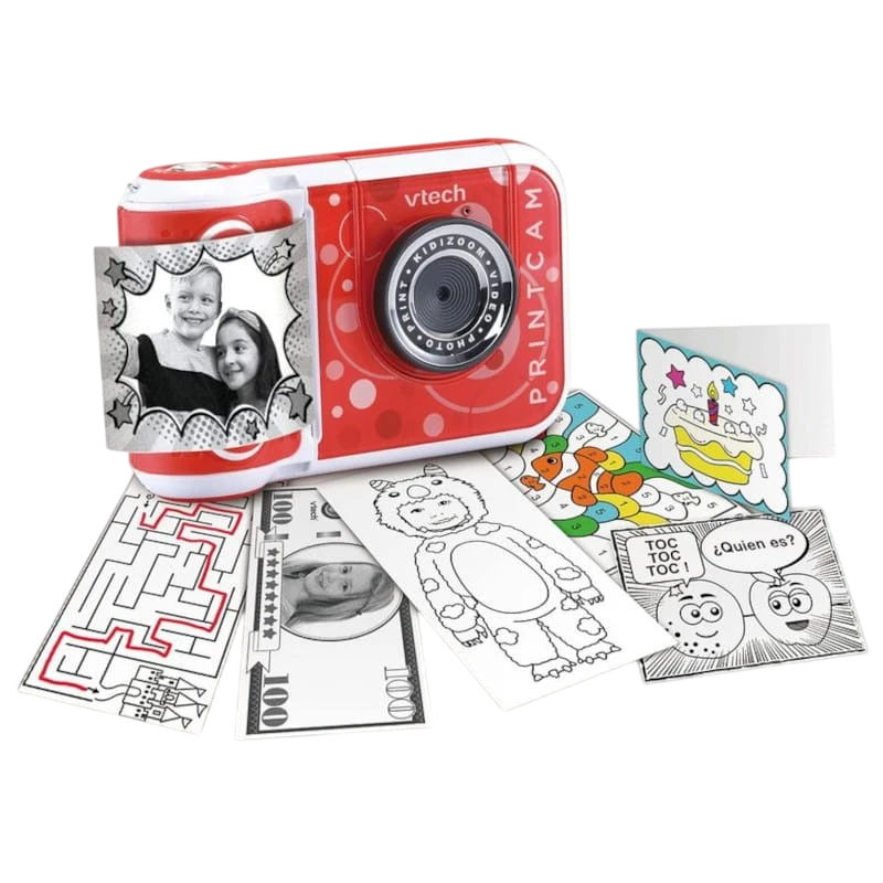 Vtech Kidizoom Print Cam Rojo