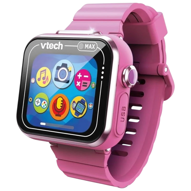 Vtech KidiZoom Smartwatch MAX Rosa - Reloj Inteligente Hover Image