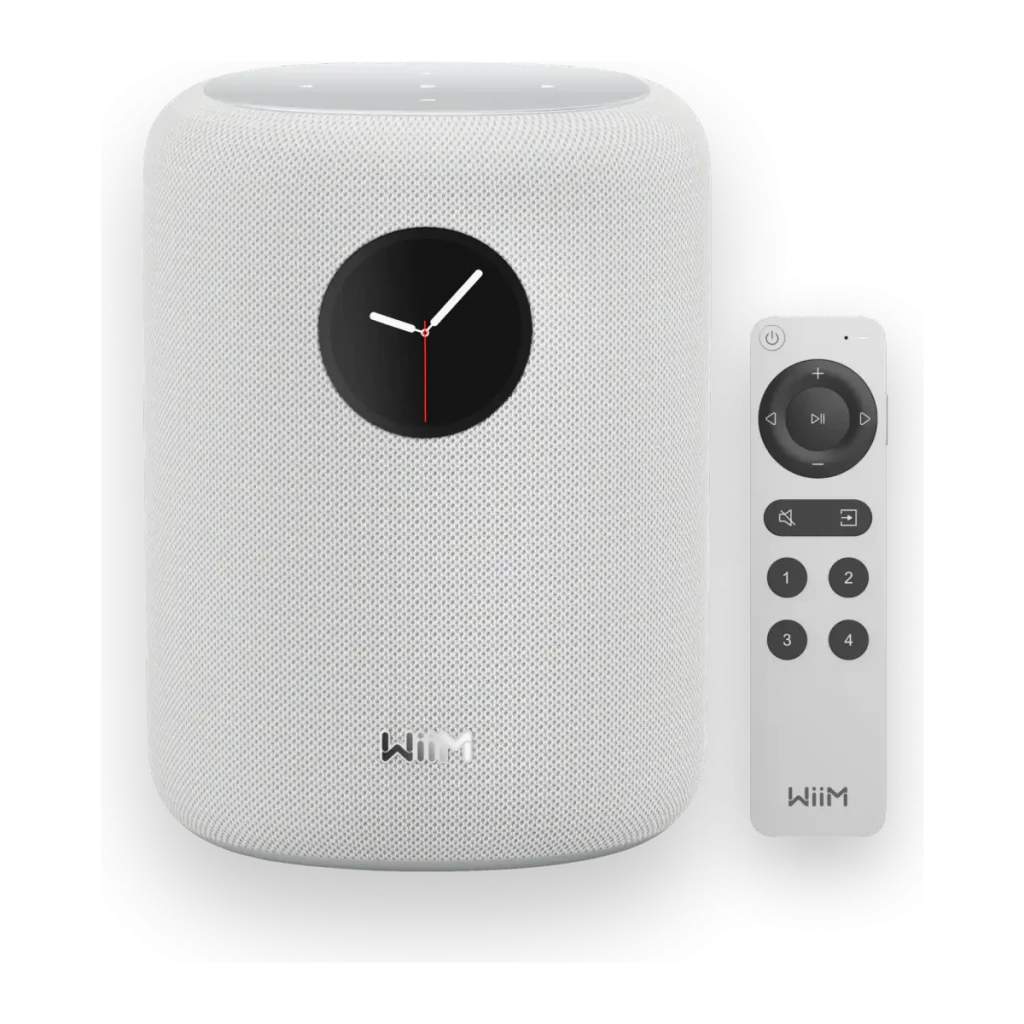 WiiM Sound Pantalla táctil 1,8 pulgadas 100W WiFi AirPlay Chromecast compatible con Alexa Altavoz Bluetooth 5.3