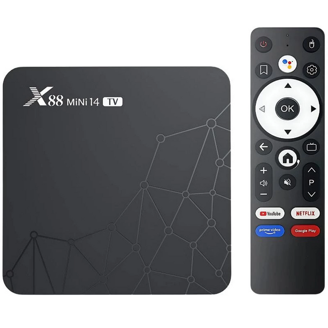 X88 Mini 14 RK3518 1GB/8GB Android 14 - Android TV Hover Image