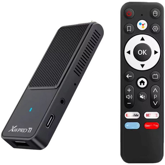 X88 Pro T1 RK3518 2GB/16GB WiFi 6 Android 14 - Android TV Hover Image