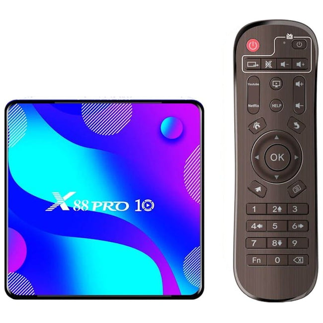 X88 Pro 10 4GB/32GB 4K Android TV 10.0 - Android TV Hover Image