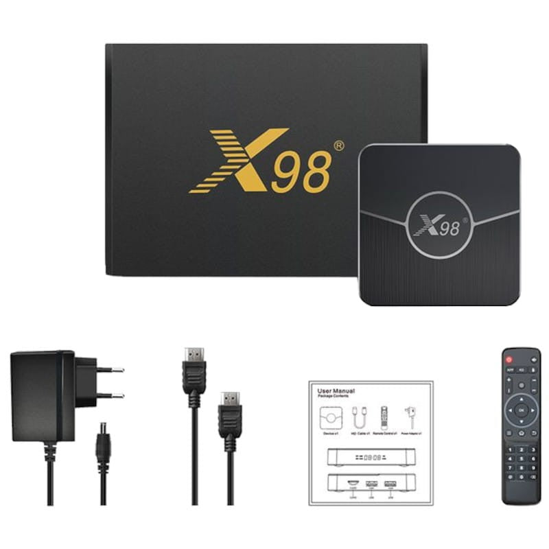 X98 Plus S905W2 4GB/64GB Dual Wifi Bluetooth Android 11 - Android TV