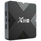 X98H H618 4GB/32GB Dual Band Bluetooth Android 12 Negro - Android TV