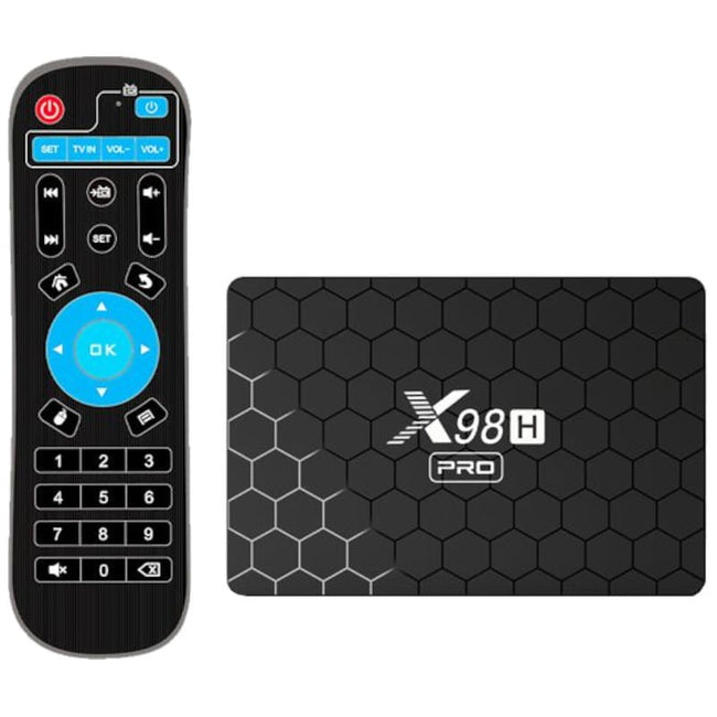 X98H Pro H618/4GB/64GB/WiFi 6/ Android 12 - Android TV Hover Image
