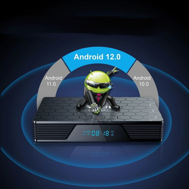 X98H Pro H618/4GB/64GB/WiFi 6/ Android 12 - Android TV