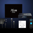 X98H Pro H618/4GB/32GB/WiFi 6/ Android 12 - Android TV