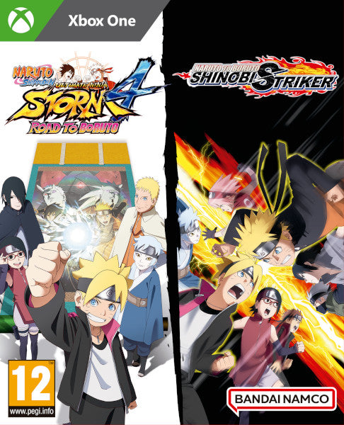 Naruto Shippuden Ultimate Ninja Storm 4, Road To Boruto + Naruto To Boruto Shinobi Striker (2&1) Xbox One Hover Image