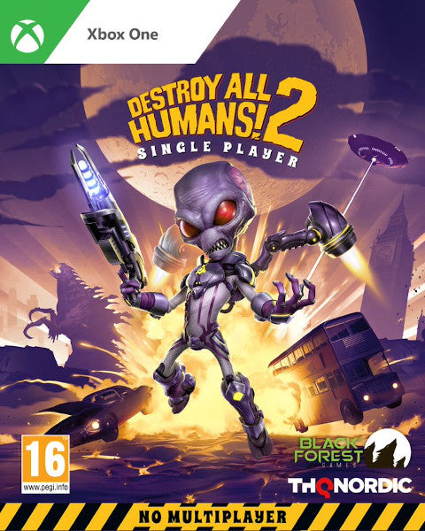 Destroy All Humans! 2 Reprobed Single Player Xbox One Hover Image