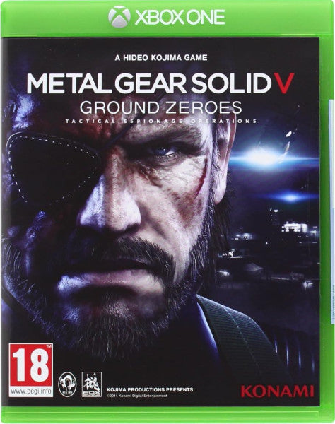 Metal Gear Solid V:ground Zeroes Xbox One