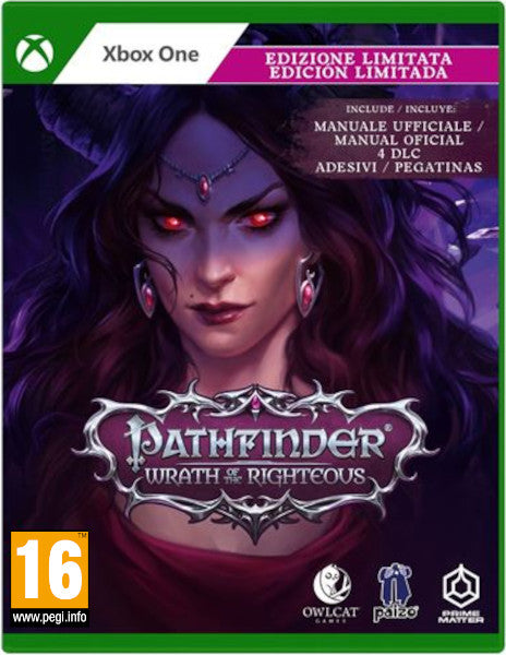 Pathfinder: Wrath Of The Righteous -edicion Limitada- Xbox One Hover Image