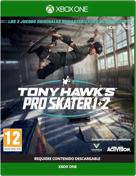 Tony Hawks Pro Skater 1+2 Xbox One Hover Image