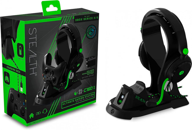 XBOX SERIES X Stealth Ultimate Gaming Station Sx-c160 X Black (negro) Hover Image