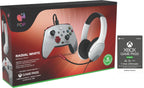 XBOX SERIES X Pdp Bundle Radial White (wired Controller + Gaming Headset) + Game Pass 1 Mes (xbone)