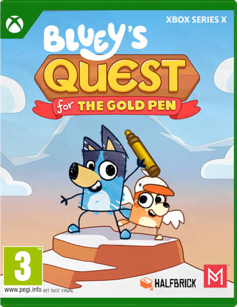 Bluey's Quest For The Gold Pen Xbox Series X Hover Image