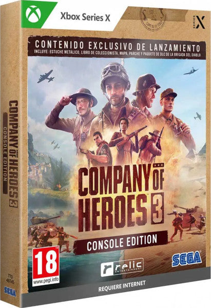 Company Of Heroes 3 -console Edition- (caja Metalica) Xbox Series X Hover Image