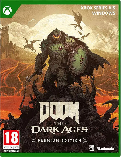 Doom Dark Ages Premium Edition (cont De Campaa/paq. Diseos Divinidad/libro Digital/banda Sonora) Xbox Series X Hover Image