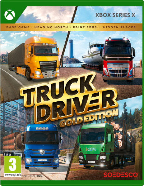 Truck Driver Gold Edition Xbox Series X Hover Image