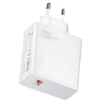 Cargador de carga Rápida Xiaomi 120W HyperCharge Combo USB Tipo-A Blanco + Cable USB-A a USB-C