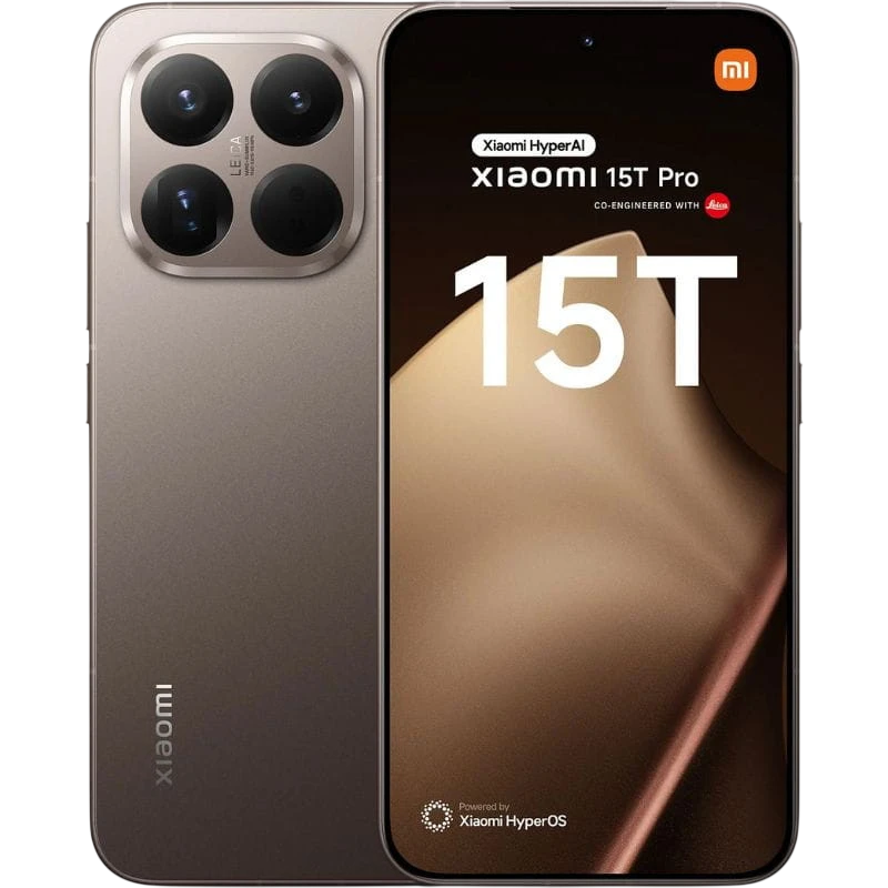 Xiaomi 15T Pro 12GB/512GB Dorado 6,83 pulgadas AMOLED 144Hz 50MP 5500mAh 90W NFC