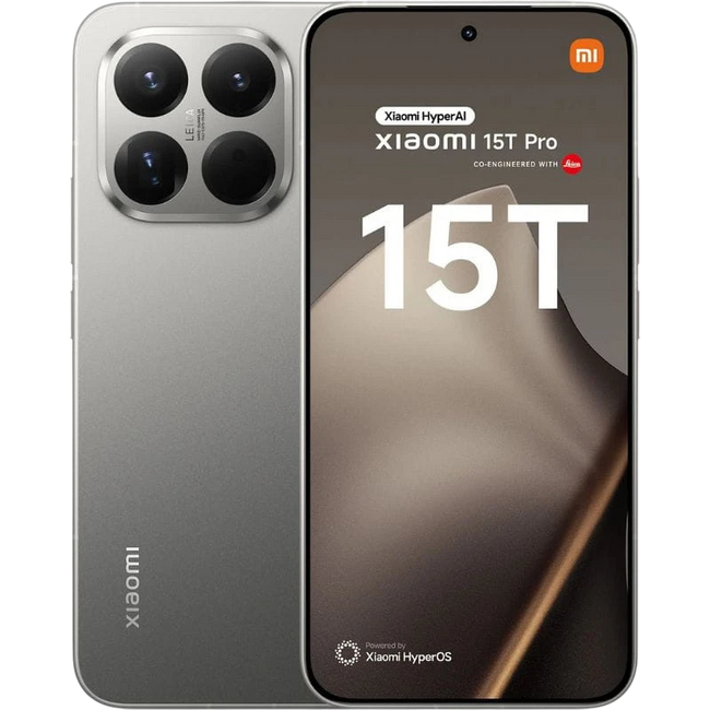 Xiaomi 15T Pro 12GB/1TB Gris Hover Image