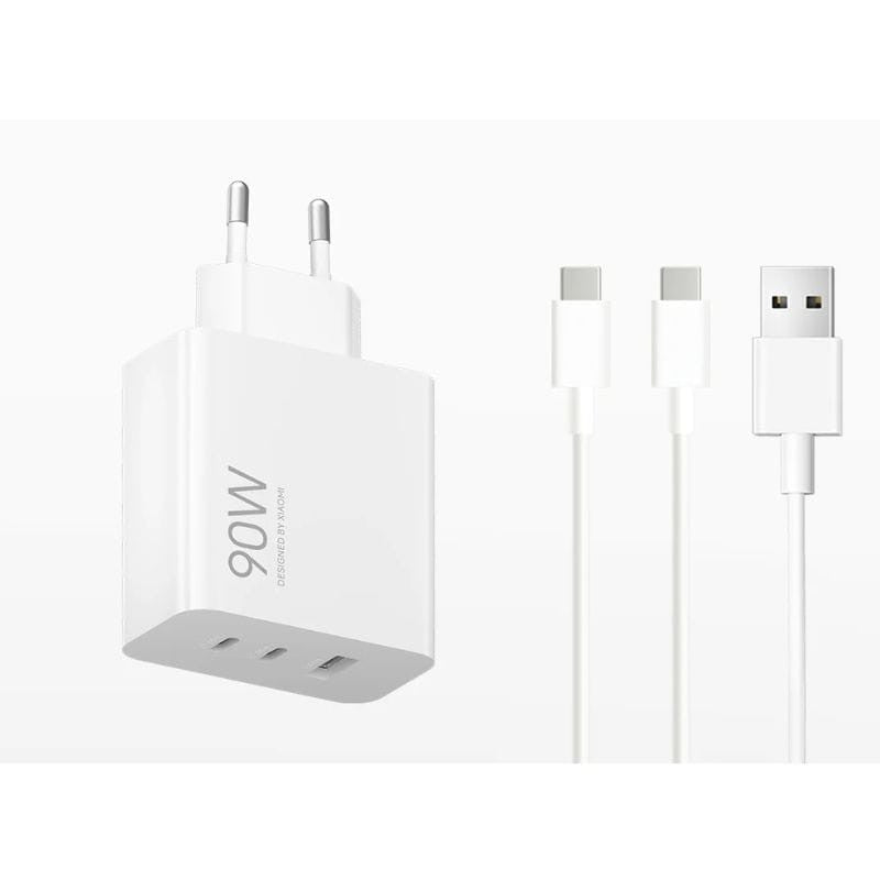 Xiaomi 90W HyperCharge 3 Puertos - Cargador