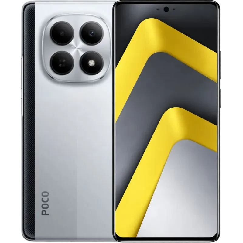 Xiaomi Poco M8 5G 512GB Plata Pantalla FullHD+ AMOLED 8GB Lente de 50 MPx