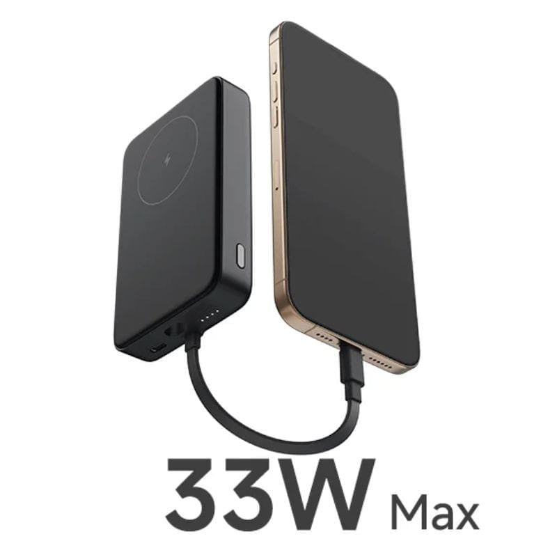 Xiaomi Power Bank Magnético 10000mAh con cable integrado - Blanco