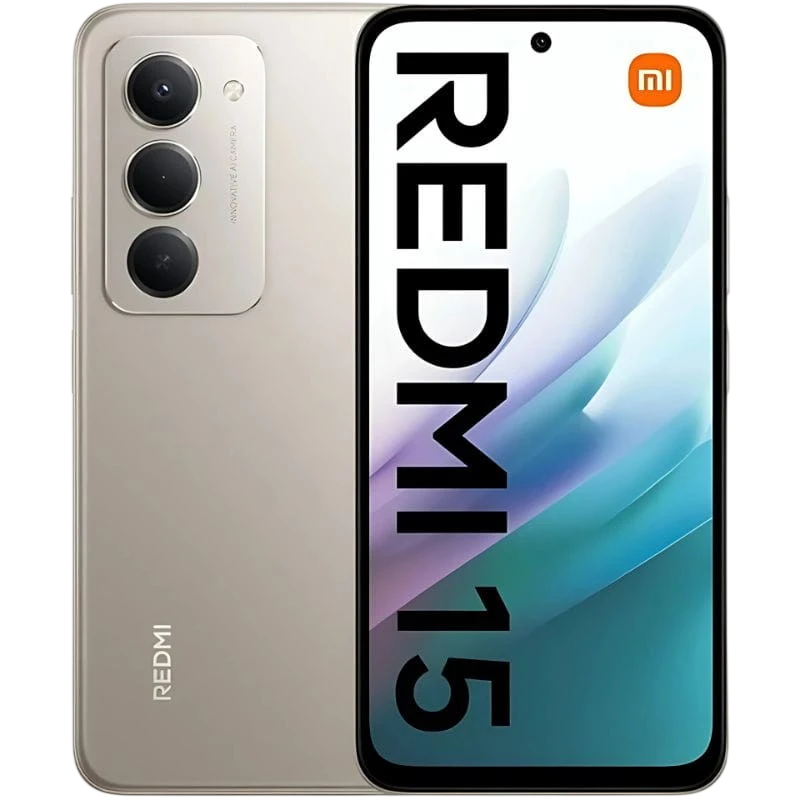 Xiaomi Redmi 15 4G 6GB/128GB Gris Titán 6,9 pulgadas IPS 144Hz 50MP 7000mAh 33W NFC