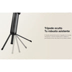 Xiaomi Selfie Stick Tripod Mini - Bastón de Selfie Bluetooth con Mini Trípode Negro