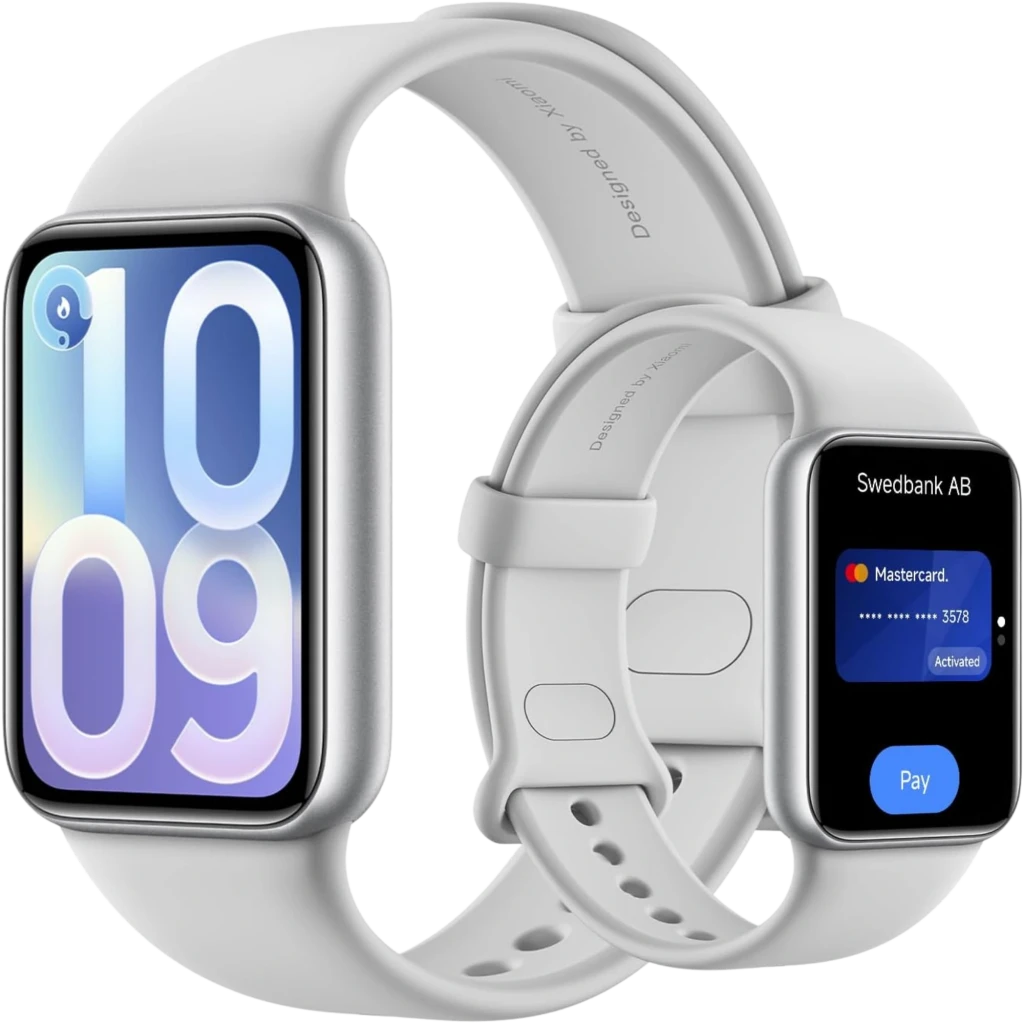 Xiaomi Smart Band 10 Pro NFC Pulsera de Actividad 1,74" AMOLED 21 días +150 deportes 5 ATM Plata