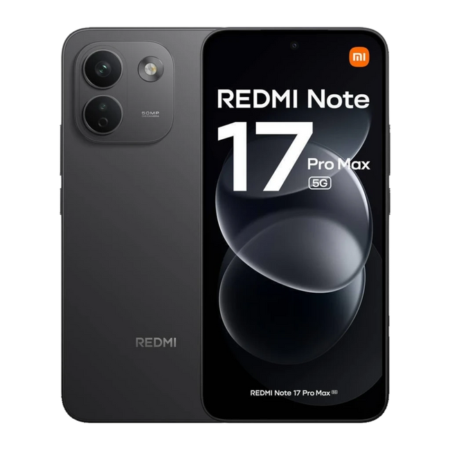 Xiaomi Redmi Note 17 Pro Max 5G 8GB/256GB Negro 6,83 pulgadas AMOLED 120Hz Hover Image