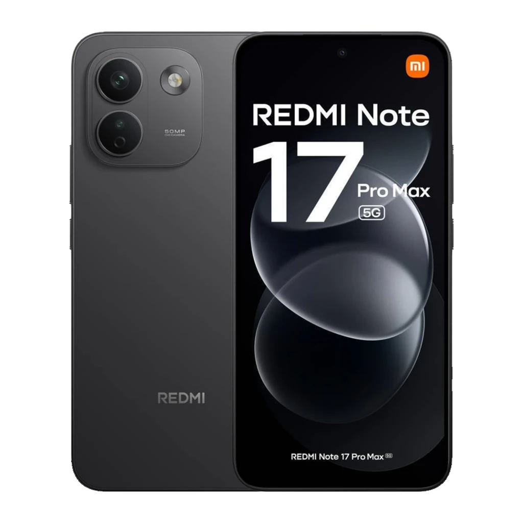 Xiaomi Redmi Note 17 Pro Max 5G 8GB/512GB Negro 6,83 pulgadas AMOLED 120Hz