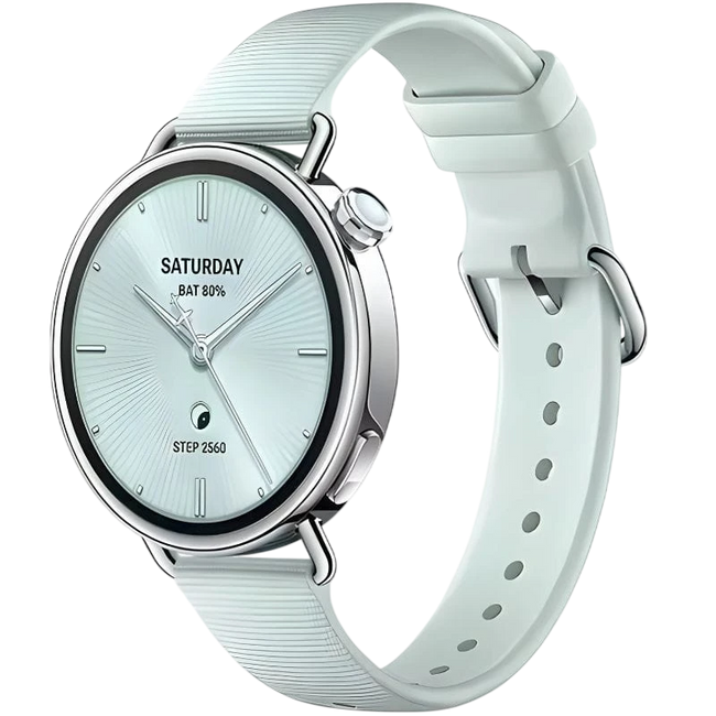 Xiaomi Watch S4 41mm con Correa de Caucho Fluorado Verde Menta Hover Image