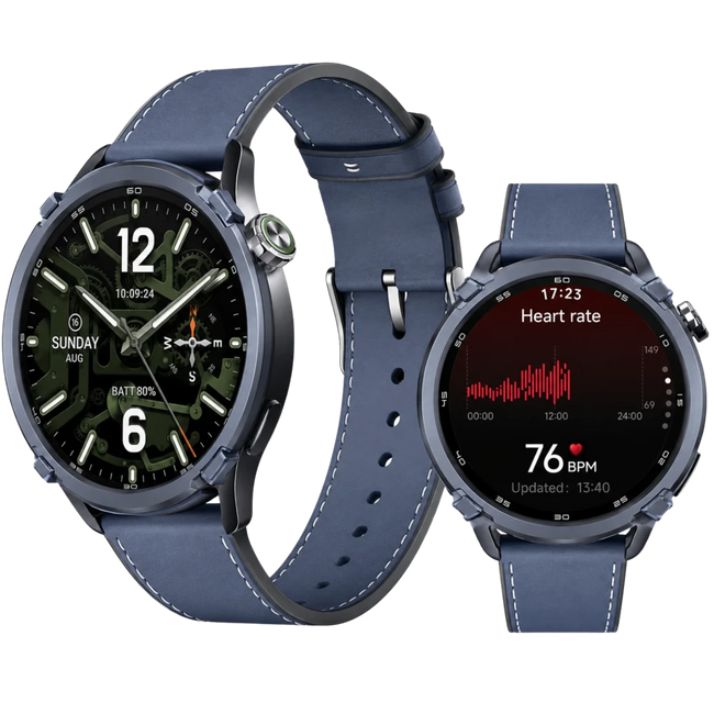 Xiaomi Watch S5 46 mm con GPS y NFC Azul Cerámico - Reloj inteligente Hover Image