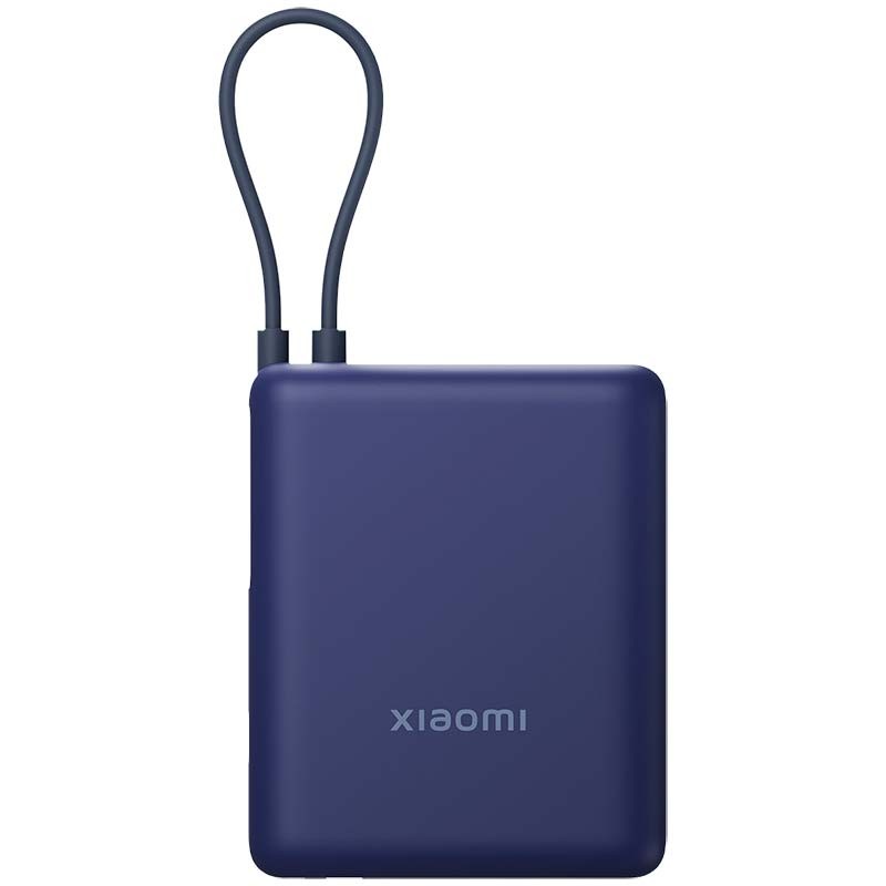 Xiaomi 33W Power Bank 10000mAh (Cable Integrado) - Banco de Alimentación Azul